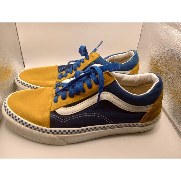 Vintage Van's Skateboard Shoes Checkerboard  Old Skool Skate Shoes M 7, W 8.5 - Picture 1 of 8